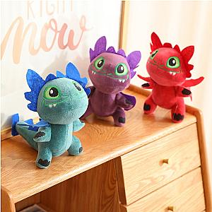 20cm Blue Red Purple Toothless Standing Dragon Flying Dragon Plush