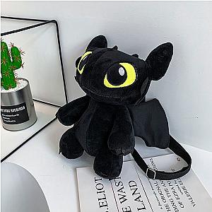 Toothless Dragon Cosplay Cute Lady Plush Doll Shoulder Bag