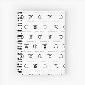 Torchwood Logos Spiral Notebook