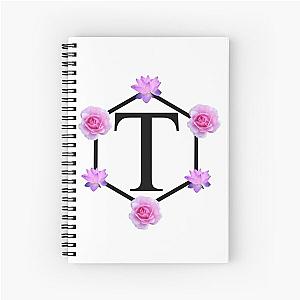 Torchwood floral design  Spiral Notebook