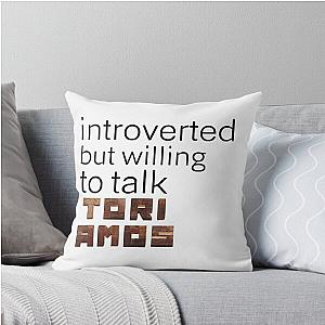 Intverted Tori Amos Throw Pillow