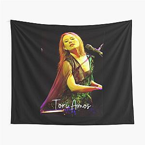 Tori Amos Live Concert Art Print Tapestry