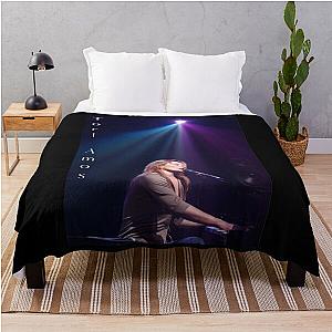 Tori Amos Live Concert Art Print Throw Blanket 90s 2000s