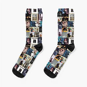 Tori Amos Album Records Collection Print Socks