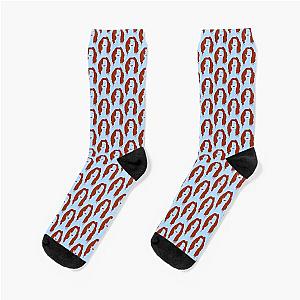 Tori Amos Color Drawing Socks