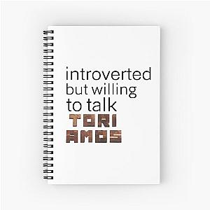Introverted Tori Amos Spiral Notebook