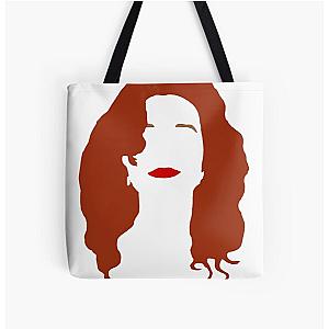 Tori Amos Color Drawing Print Tote Bag