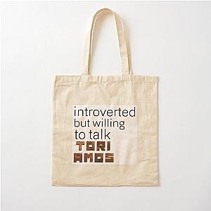 Introverted Tori Amos Cotton Tote Bag
