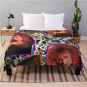 Tori Amos YKTR Collage Throw Blanket