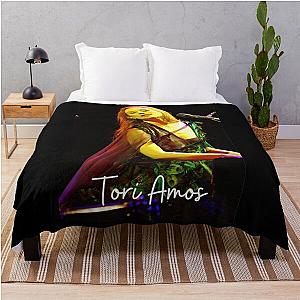 Tori Amos Live Concert Art Print  Throw Blanket