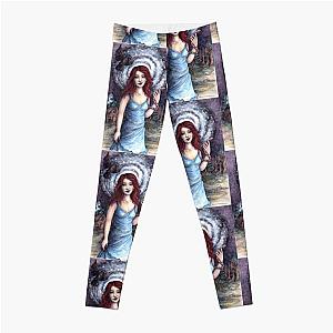 Black Dove (Tori Amos fan art) Leggings