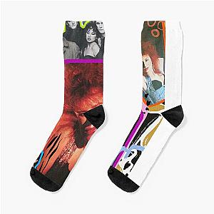 Tori Amos YKTR Collage Socks