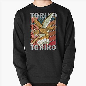 Rikky Toriko Retro Stripe Design Pullover Sweathert