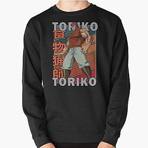 Zebra Toriko Retro Stripe Design Pullover Sweater