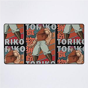 Zebra Retro Stripe Design Desk Mat