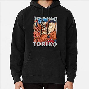 Toriko Retro Stripe Design Pullover Hoodie