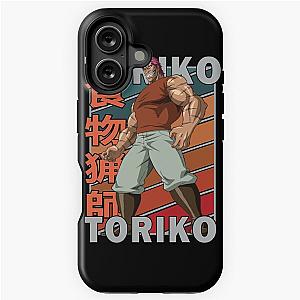 Zebra Toriko Retro Stripe Design iPhone Case