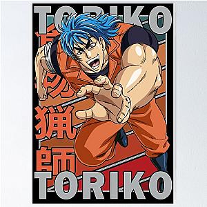 Toriko Retro Stripe Design Poster