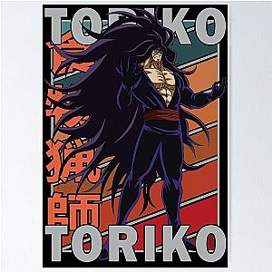 Midora Toriko Retro Stripe Design Poster