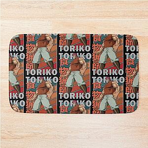 Zebra Toriko Retro Stripe Design Bath Mat