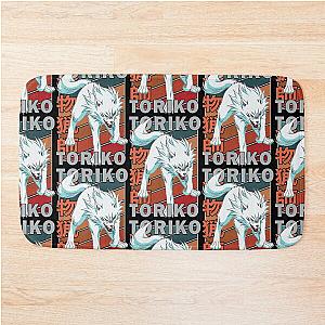 Terry Cloth Retro Stripe Design Bath Mat