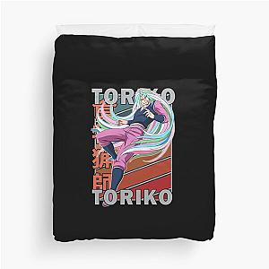 Sunny Toriko Cool Retro Color Stripe Duvet Cover