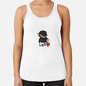 Lil Tory fan art for Tory Lanez' Love Me Now Album Racerback Tank Top