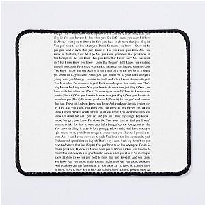 Say It - Tory Lanez Mouse Pad becomes Say It Tory Lanez Mouse Pad