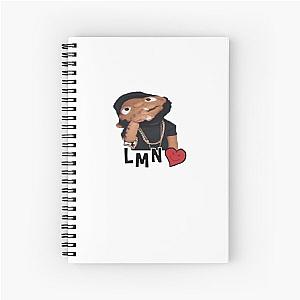 Lil Tory fan art for Tory Lanez LoveMeNow Album Spiral Notebook
