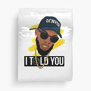 tory lanez print Duvet Cover