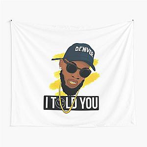 tory lanez print Tapestry