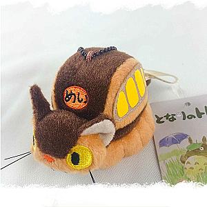 My Neighbour Totoro Cute Plush Cat Bus Chu Totoro Doll Key Chain