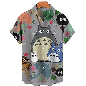 My Neighbor Totoro 3D Cute Cat Men's Hawaii T-Shirt