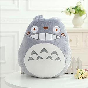 45cm Grey Smiling Totoro Japanese Anime Figure Soft Doll Plush