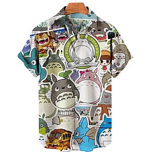 My Neighbor Totoro Faceless Male Print Short Sleeve