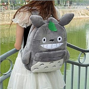 Studio Anime Spirited Away My Neighbor Totoro Plush Backpack