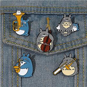 Totoro Orchestra Enamel Pins