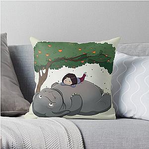 Totoro Pillows - TotorOkja Throw Pillow RB2607