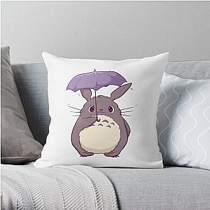 Totoro Pillows - my neighbor totoro 5 Throw Pillow RB2607