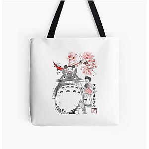 Totoro Bags - my great nighbor totoro  All Over Print Tote Bag RB2607