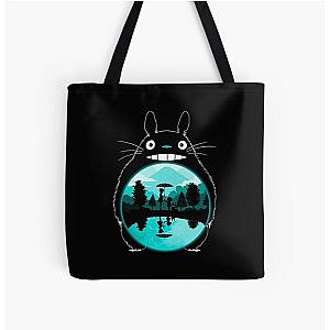 Totoro Bags - my neighbor totoro 3 All Over Print Tote Bag RB2607