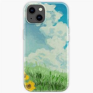 Totoro Cases - sunflower scene my neighbor totoro iPhone Soft Case RB2607