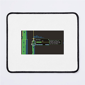 Tower Wizard Never Panics Tower Wizard Mouse Pads