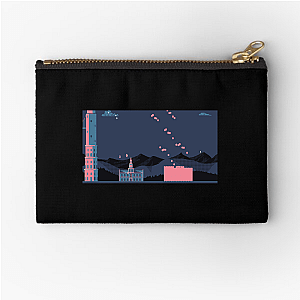 Rise, Cast, Repeat Tower Wizard Zipper Pouches