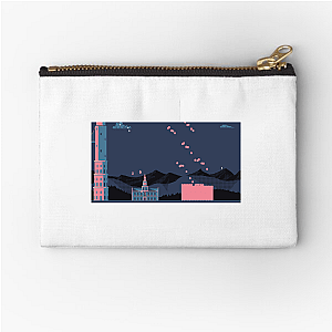 Rise, Cast, Repeat Tower Wizard Zipper Pouches