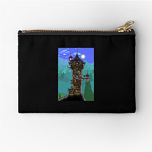 One Floor Closer to Greatness Tower Wizard Zipper Pouches