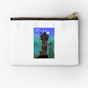 One Floor Closer to Greatness Tower Wizard Zipper Pouches