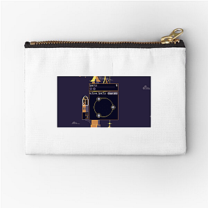 Floors Mean Power Tower Wizard Zipper Pouches