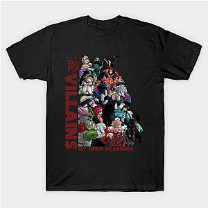 My Hero Academia Merch - Vilains MHA Casual Printed Shirt