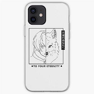 To Your Eternity Cases - Fushi and Joan White iPhone Soft Case